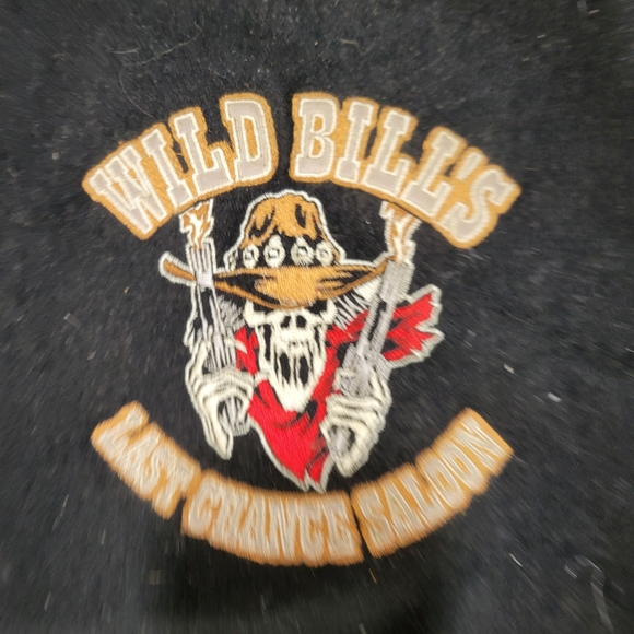 Steve and Barry's wild west saloon warren lotas style letterman jacket men's lar - Picture 9 of 11